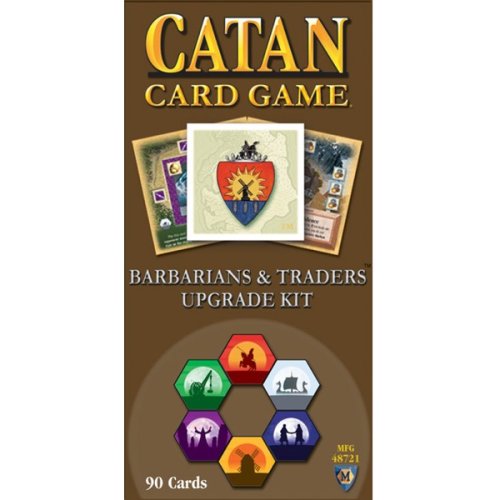 Catan Card Game Expansion Barbarian & Traders Upgrade Kit